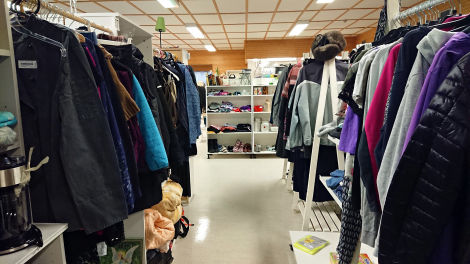 Kuvassa Seinäjoella sijaitseva Kirppismarket. Kuvasta kiitos Harrille.