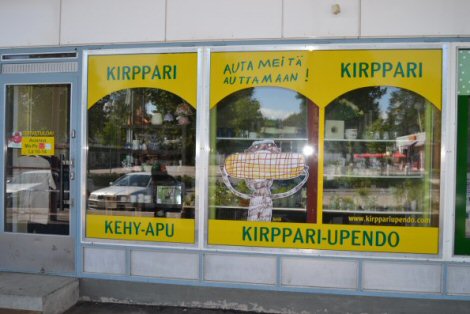 Kuvassa Kirppari Upendo Suolahdella.