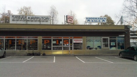 Kuvassa Torikirppu-kirppis Parkanossa.